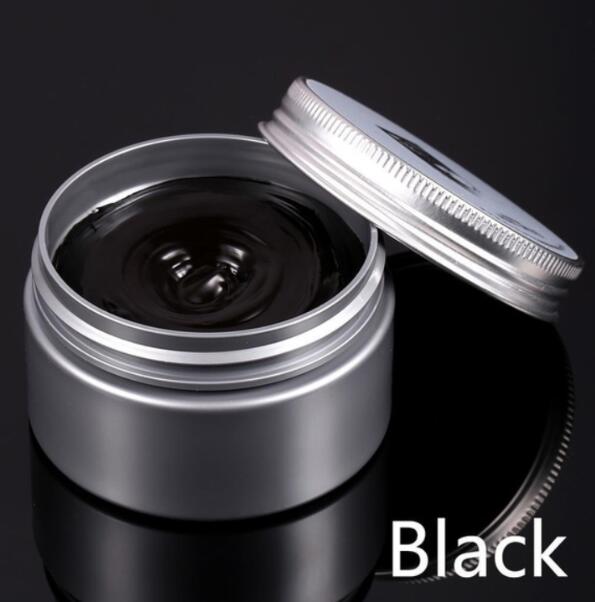 120g Unisex Hair Color Wax Mud Hair Dye Molding Hair Styling Coloring Paste Grandma Grey Green Hair Dye Wax Ceam Harajuku Style